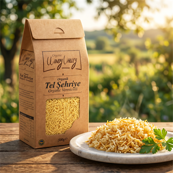Organik Tel şehriye 500 gr (Yerli ürün)