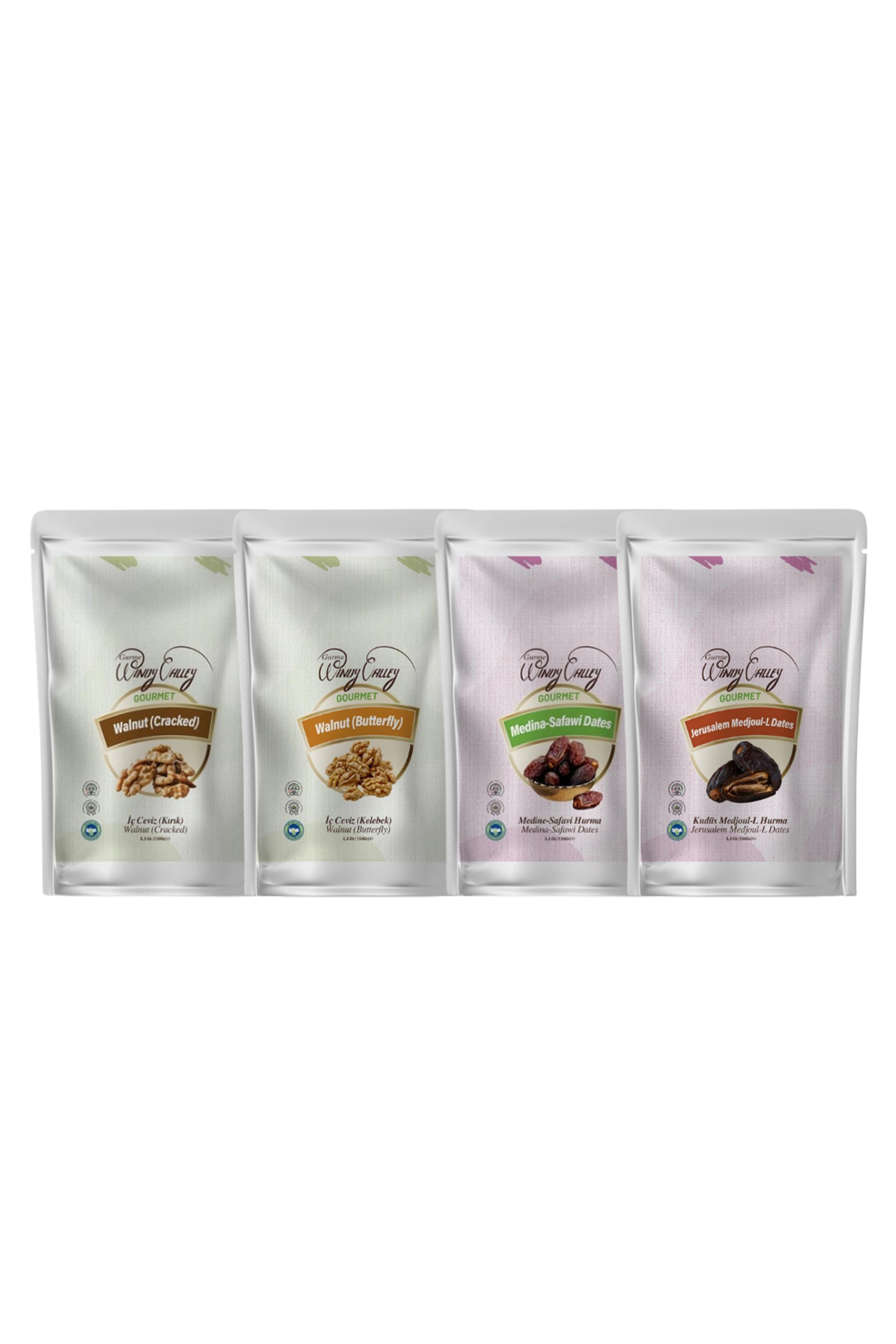 Kuruyemişlerden Oluşan 4'lü Set