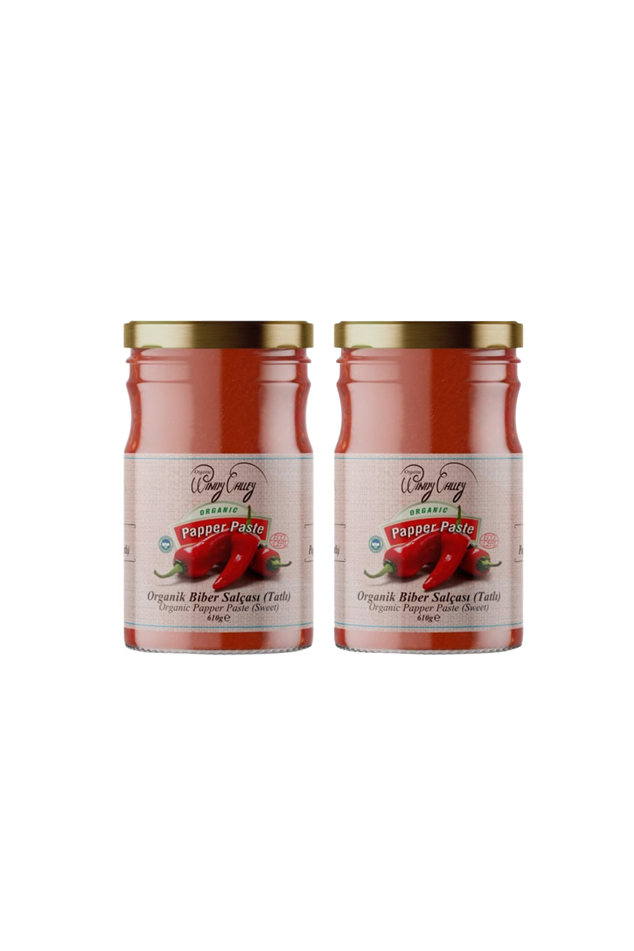 Organik Biber Salçası (610gr x3)