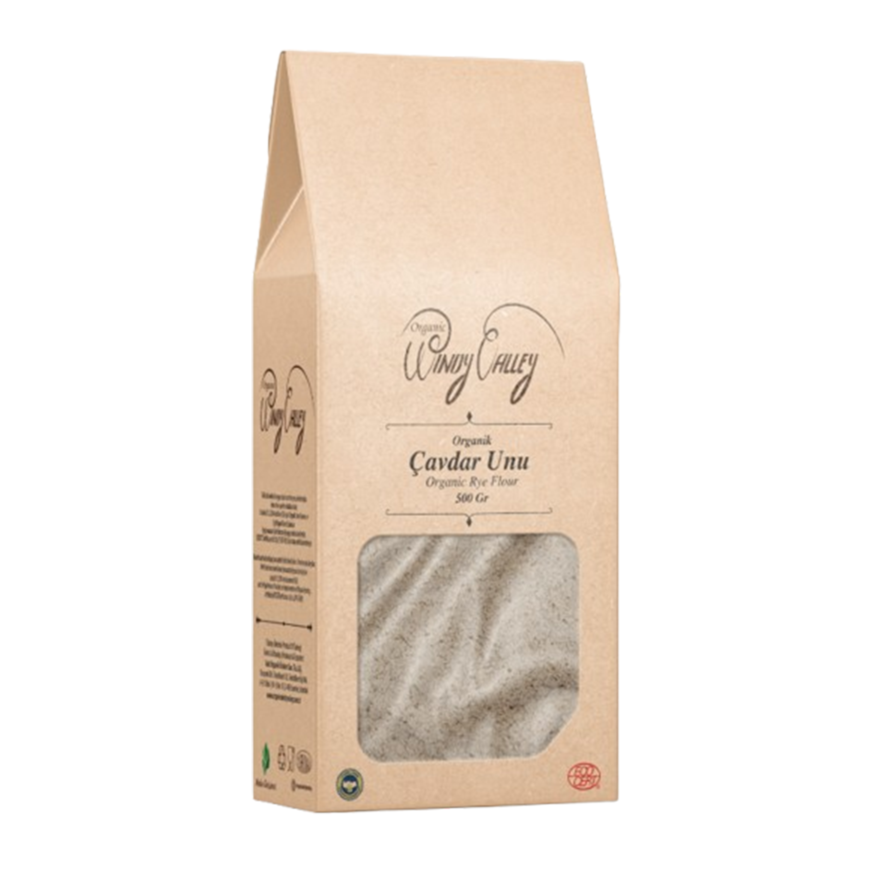 Organik Çavdar Unu   (500 gr)  Yerli ürün