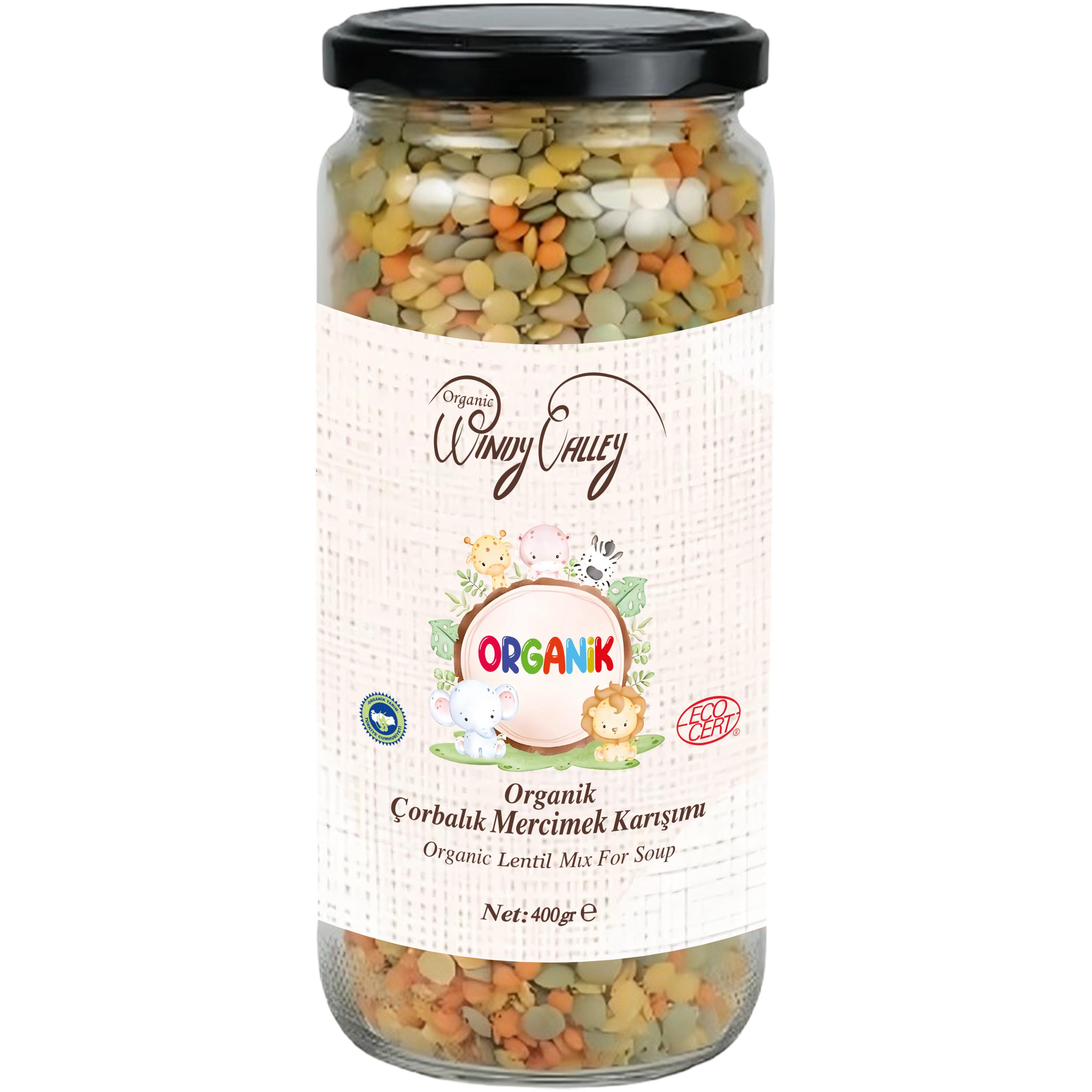 Organik  Çorbalık Mercimek Karışımı   (400 gr)   