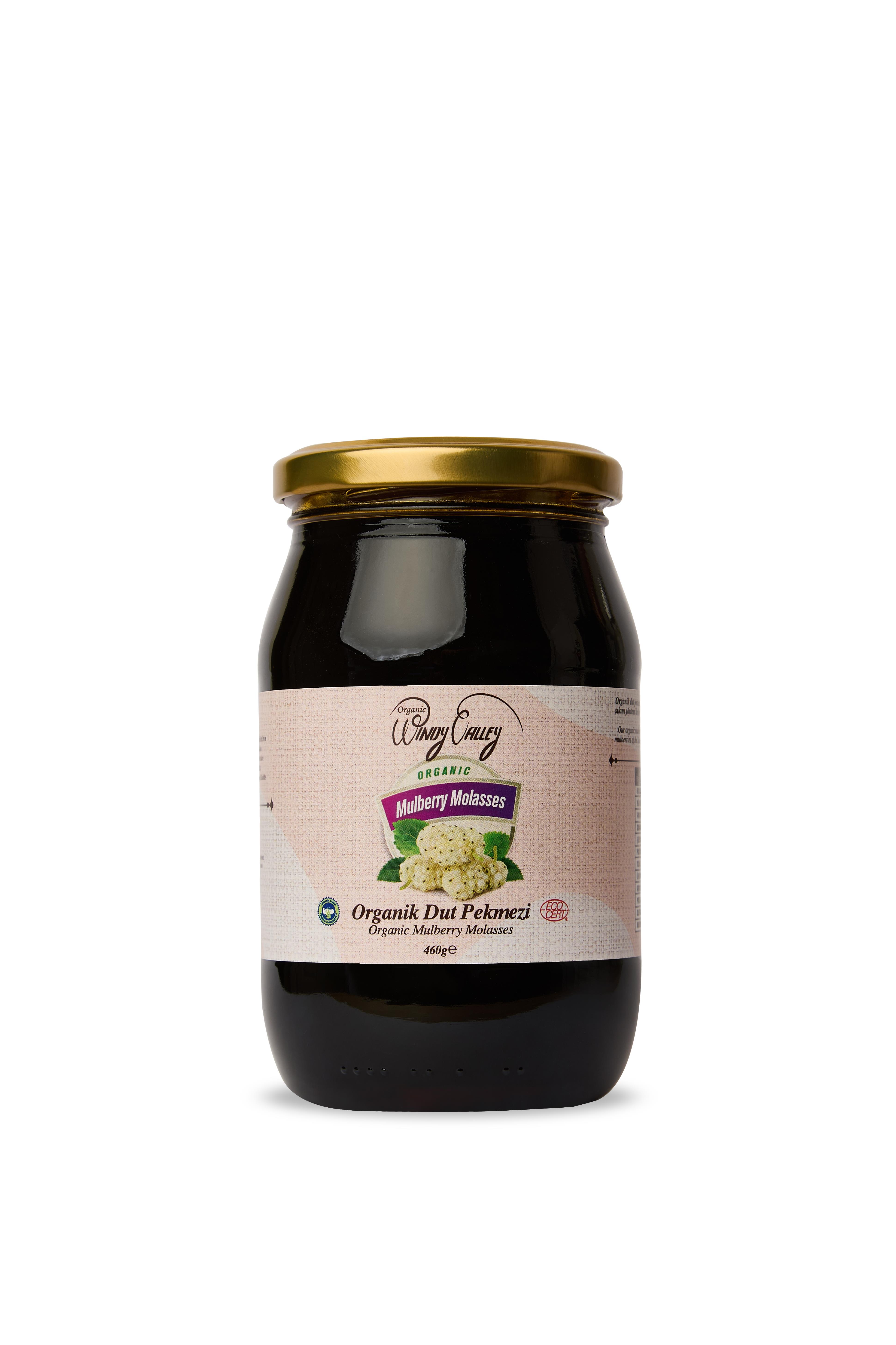 Organik Dut Pekmezi (460gr) Soğuk Sıkım, Şeker ilavesiz  