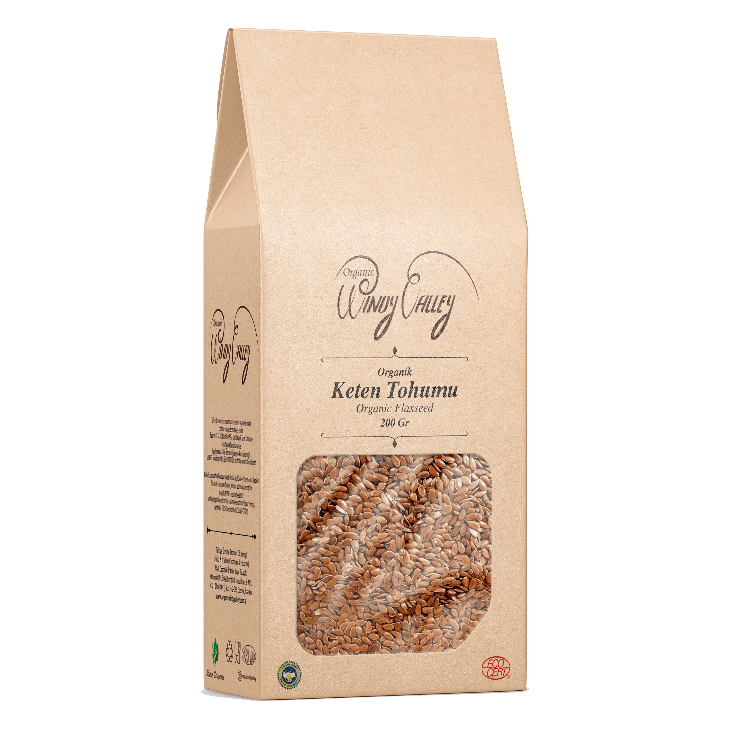 Organik Keten Tohumu   (200 gr) 