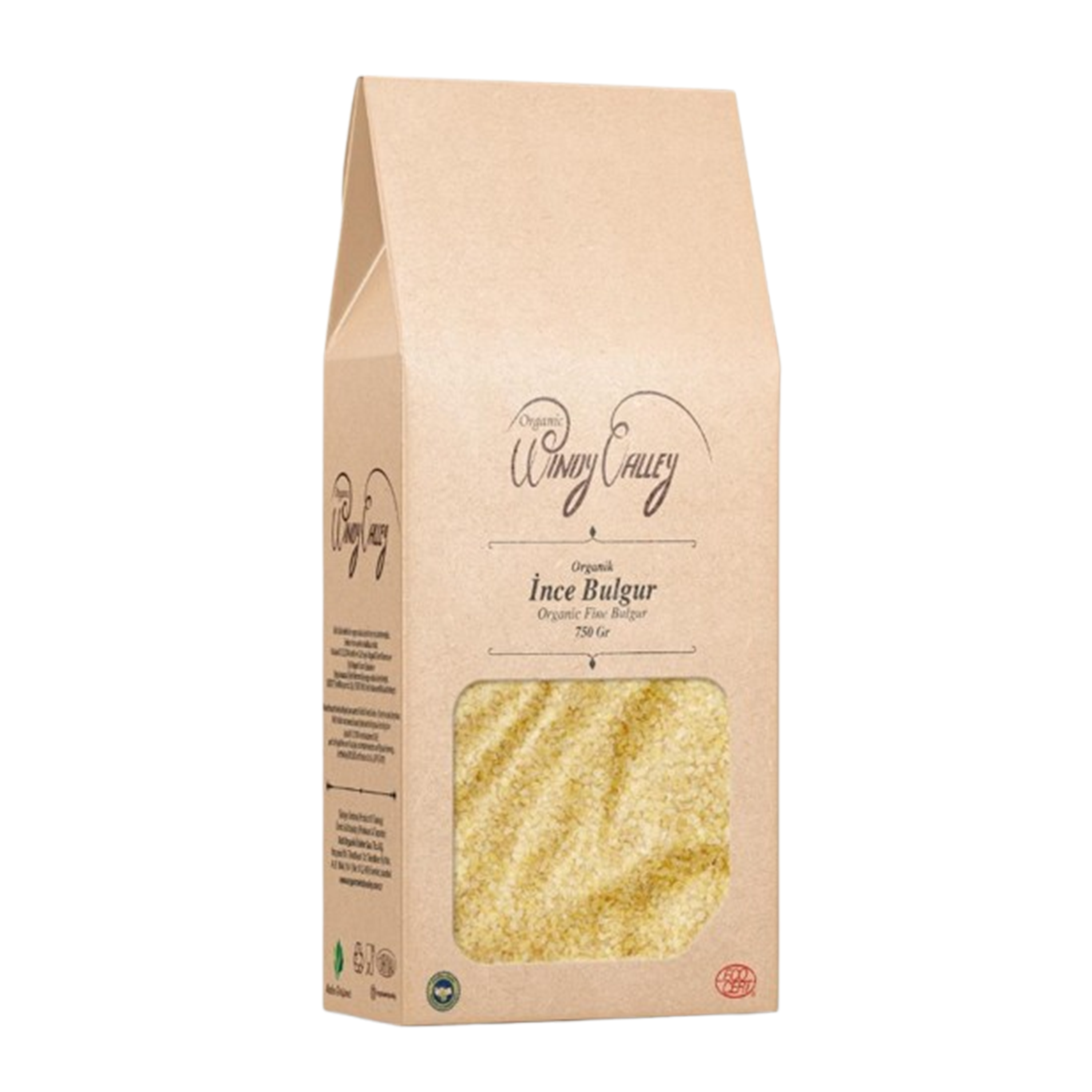 Organik Köftelik İnce Bulgur  (750 gr) 