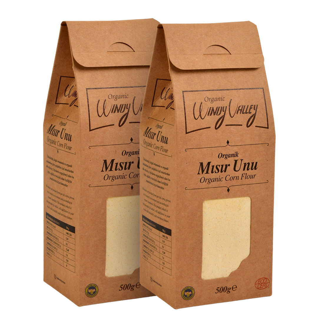 Organik Mısır Unu (1 Kg) Yerli ürün