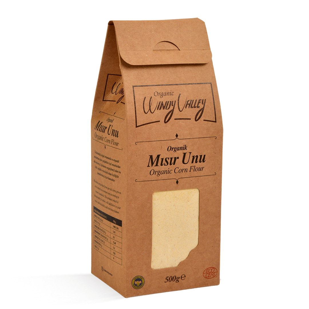 Organik Mısır Unu (500 gr) Yerli ürün