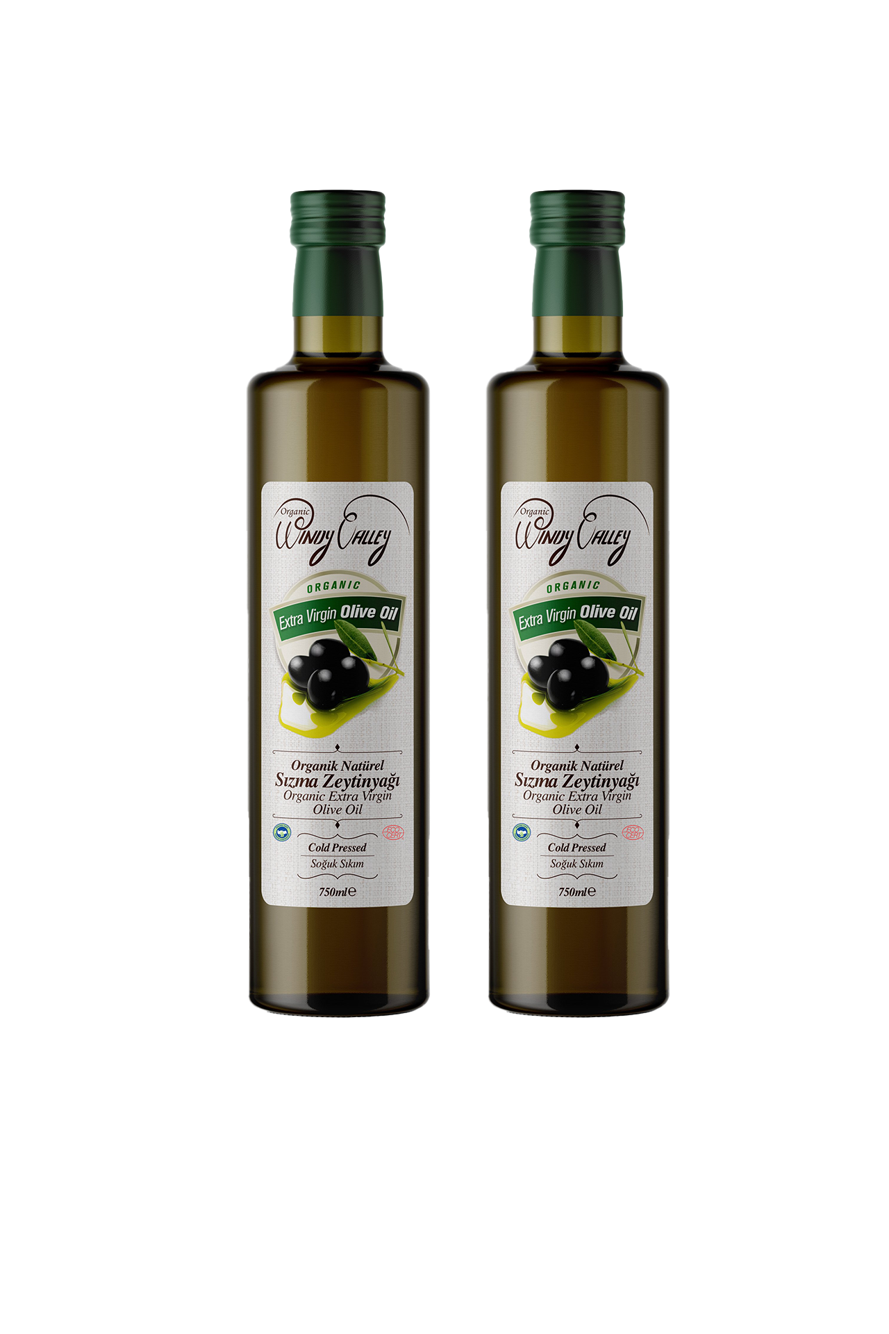 Organik Sızma Zeytinyağı (750ml x2)