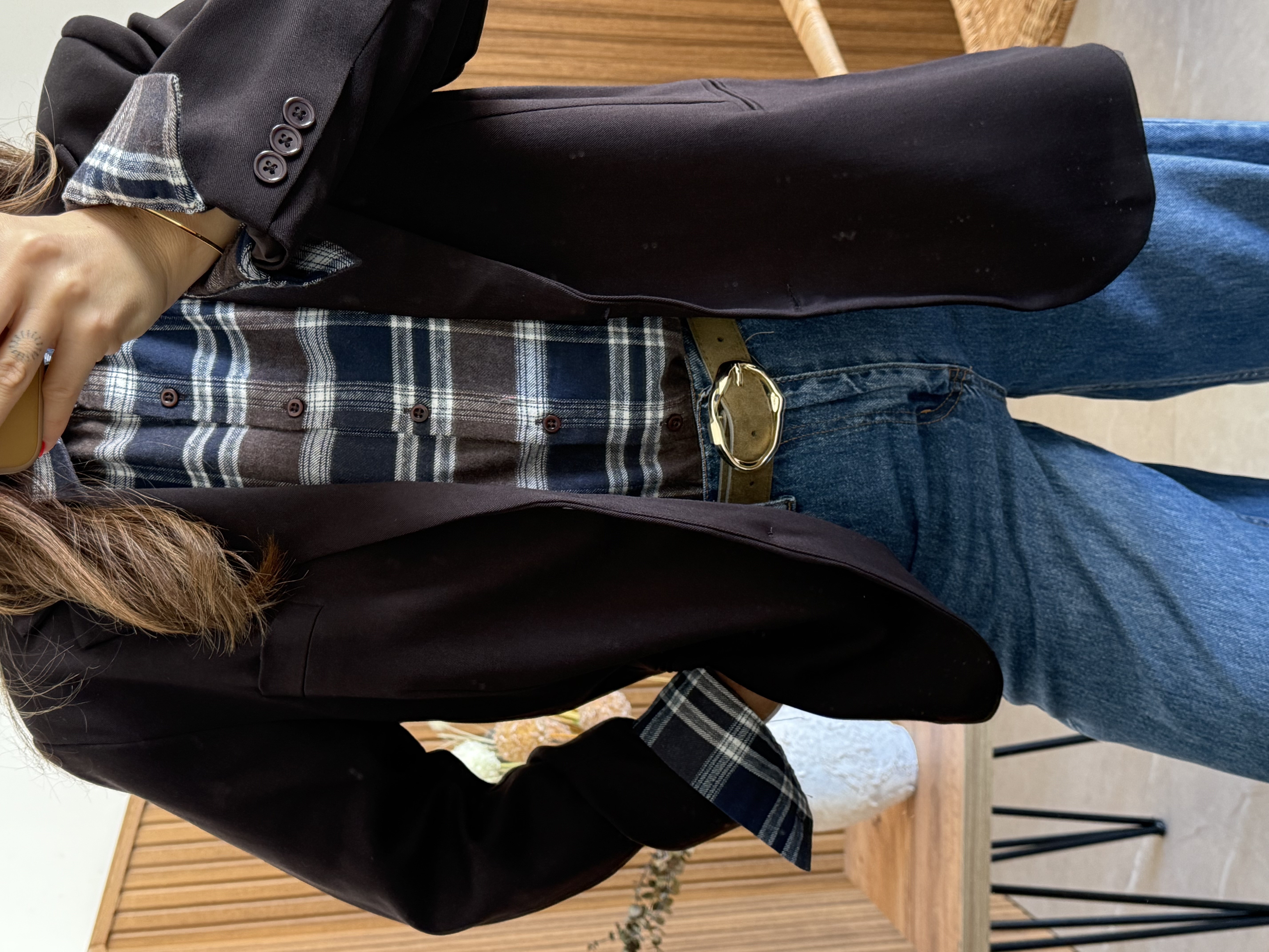 Acı Kahve Blazer Ceket 