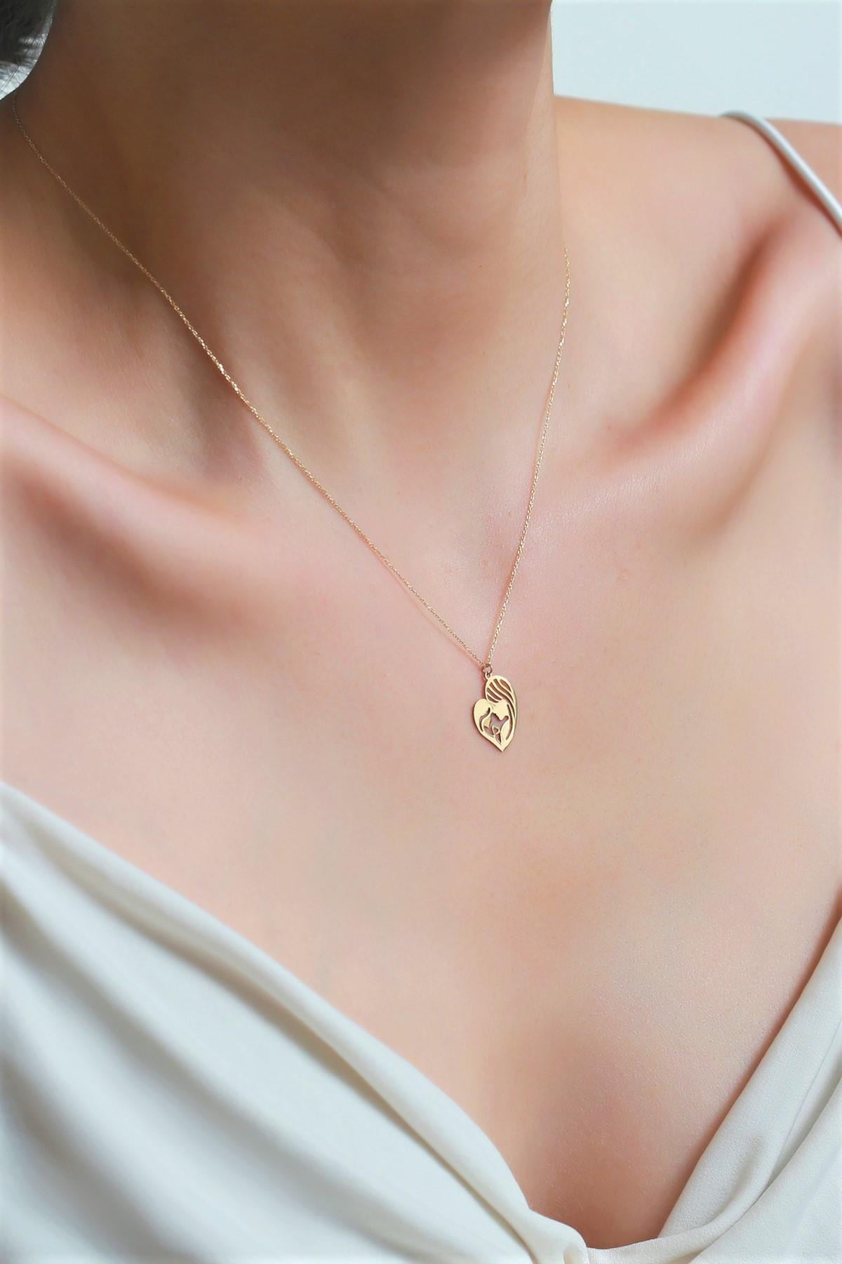 Anne & Kız Sevgi Kolye