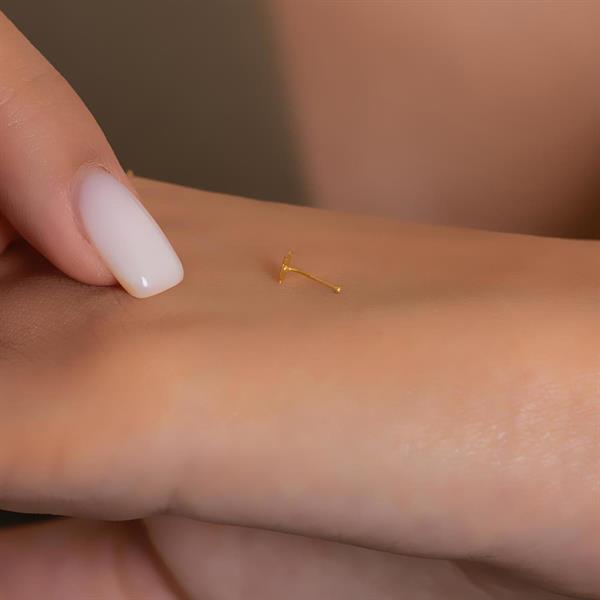 14 Ayar Altın Baykuş Model Geçmeli Hızma