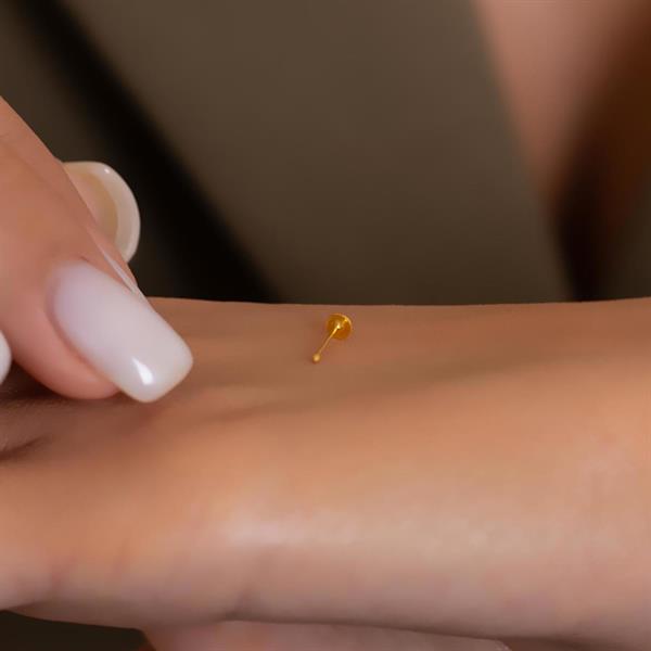 14 Ayar Altın Daire Model Geçmeli Hızma