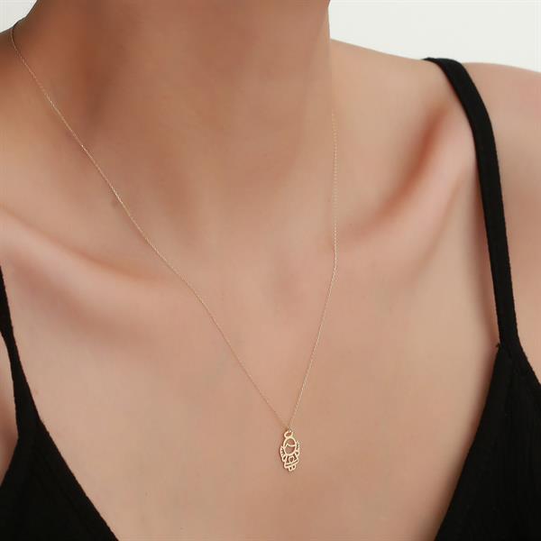 Kız Çocuklu Anne Kolyesi