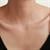 14K Gold Footprint Necklace