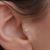 14 Ayar Altın Elmas Figürlü Tragus