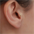 14 Ayar Altın Kıvrımlı Tragus Piercing