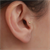 14 Ayar Altın Köpek Motifli Tragus Piercing