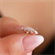 14 Ayar Altın Rose Taşlı Dal Tragus Piercing