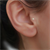 14 Ayar Altın Taşlı Deniz Yıldızı Tragus Piercing