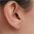 14 Ayar Altın Taşlı Taç Tragus Piercing