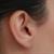 14 Ayar Altın Taşlı Yıldız Tragus