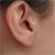 14 Ayar Altın Taşlı Yıldız Tragus Piercing