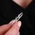 14 Ayar Altın Yılan Industrial Earcuff