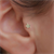 14 Ayar Altın Yıldız Tragus Piercing