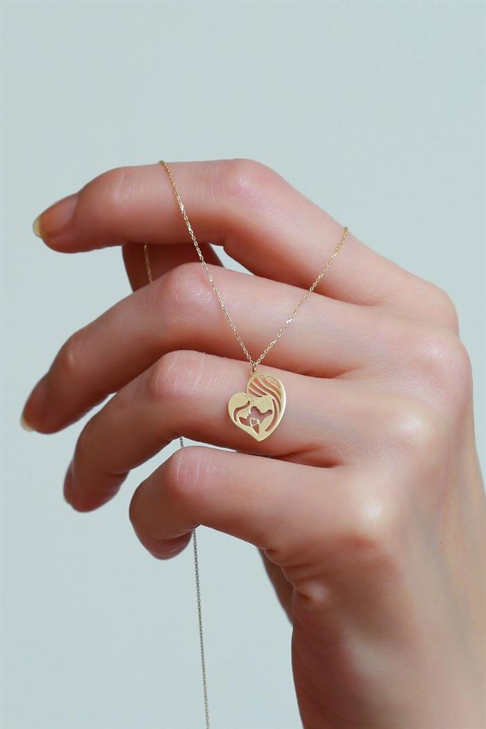  Mother&Daughter Love Necklace