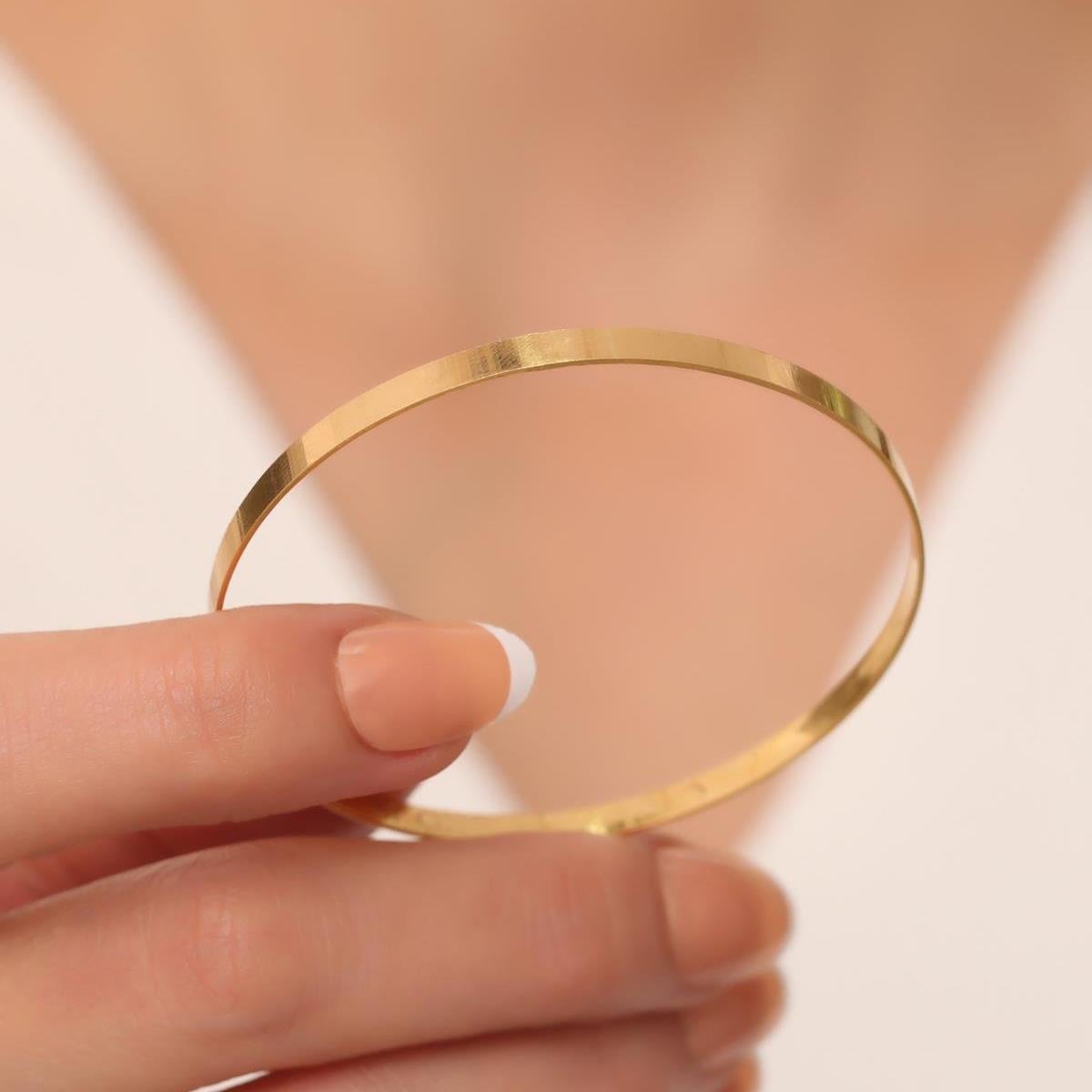 22 Ayar Kibrit Çöpü Bilezik 7 Gram