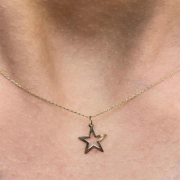 Gold Soft Star Necklace