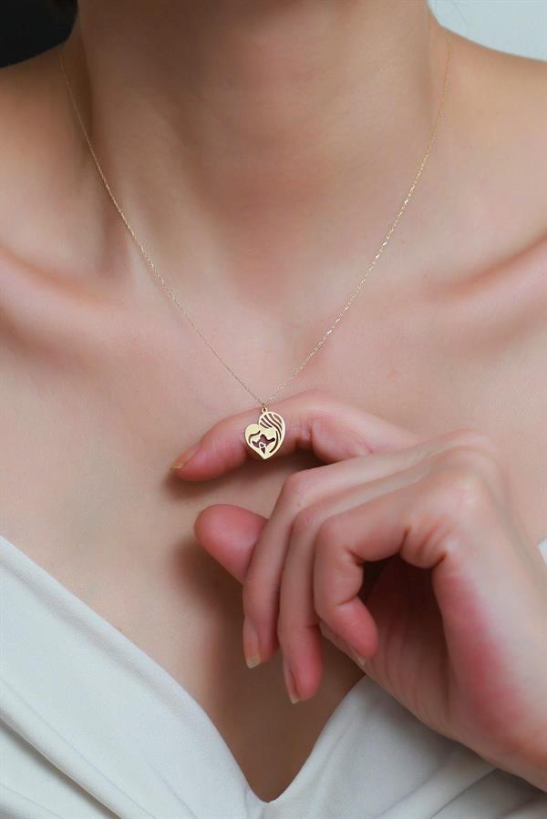  Mother&Daughter Love Necklace