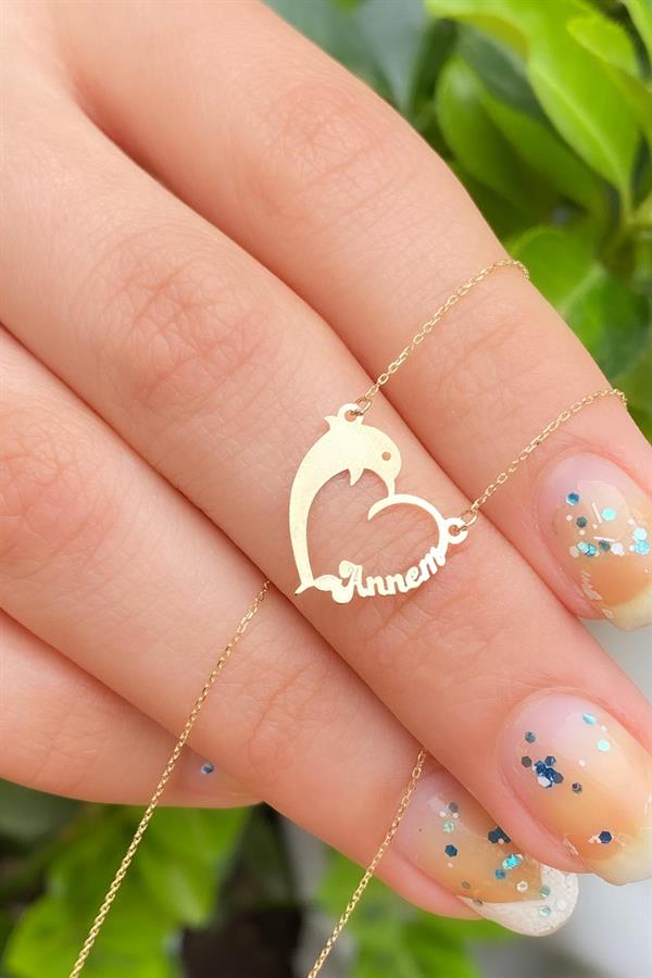 Dolphin Mother Necklace