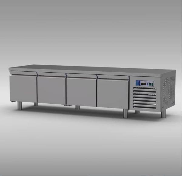 Astema Cihaz Altı Buzdolabı, 4 Kapılı, 230*60*60 cm