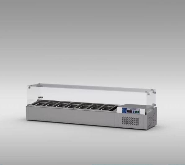 Astema Tezgah Üstü Pizza Hazırlık Dolabı, 184 cm