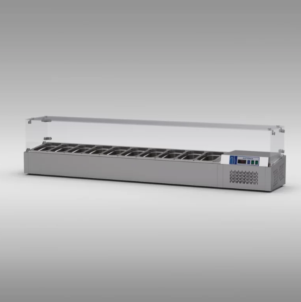 Astema Tezgah Üstü Pizza Hazırlık Dolabı, 230 cm