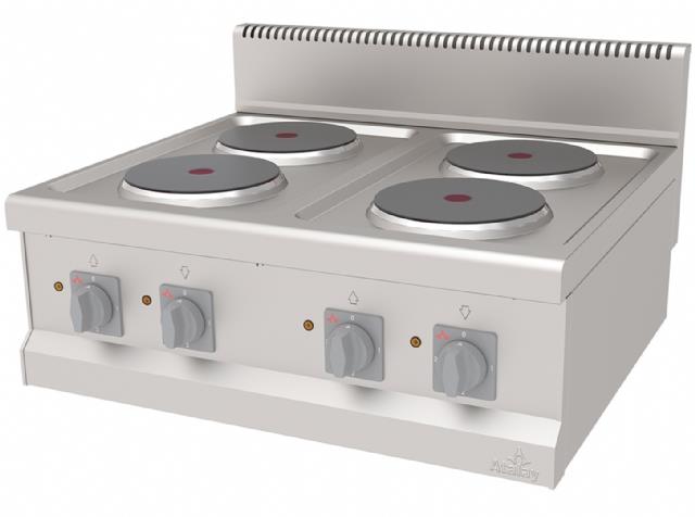 Atalay 4'lü Set Üstü Elektrikli Ocak, 80 x 70 x 30 AEO - 870