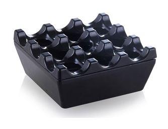 Boğaziçi Kare Döküm Küllük Siyah