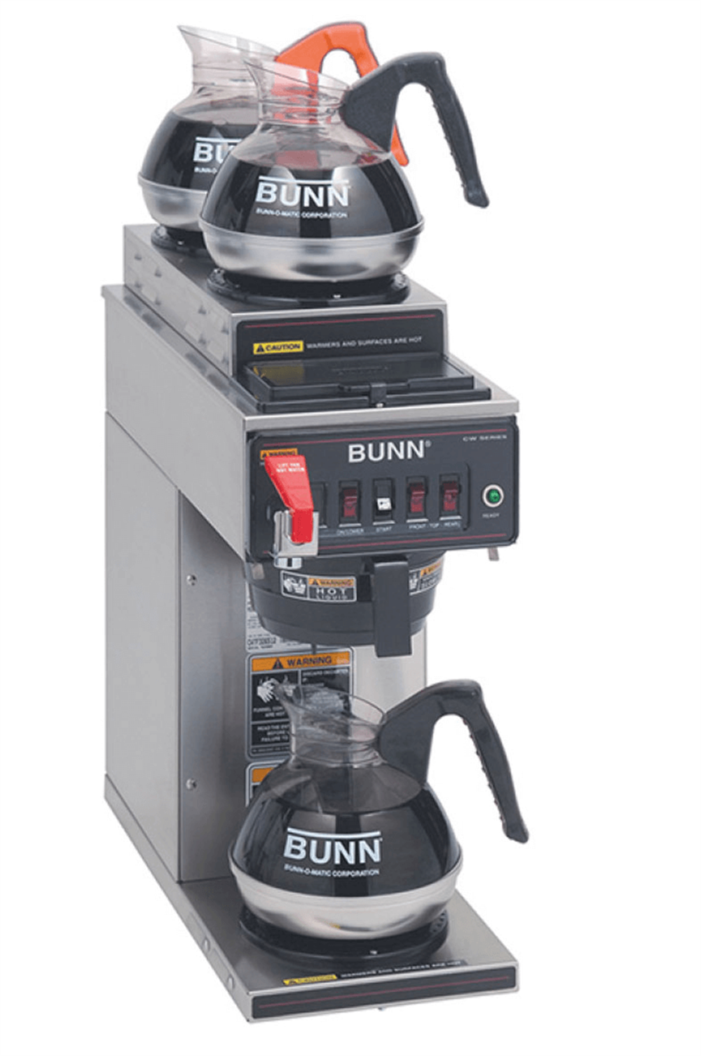 BUNN Marka, CWTF 35 A 12 Bardak 3 Potlu Profesyonel Filtre Kahve Makinesi, 