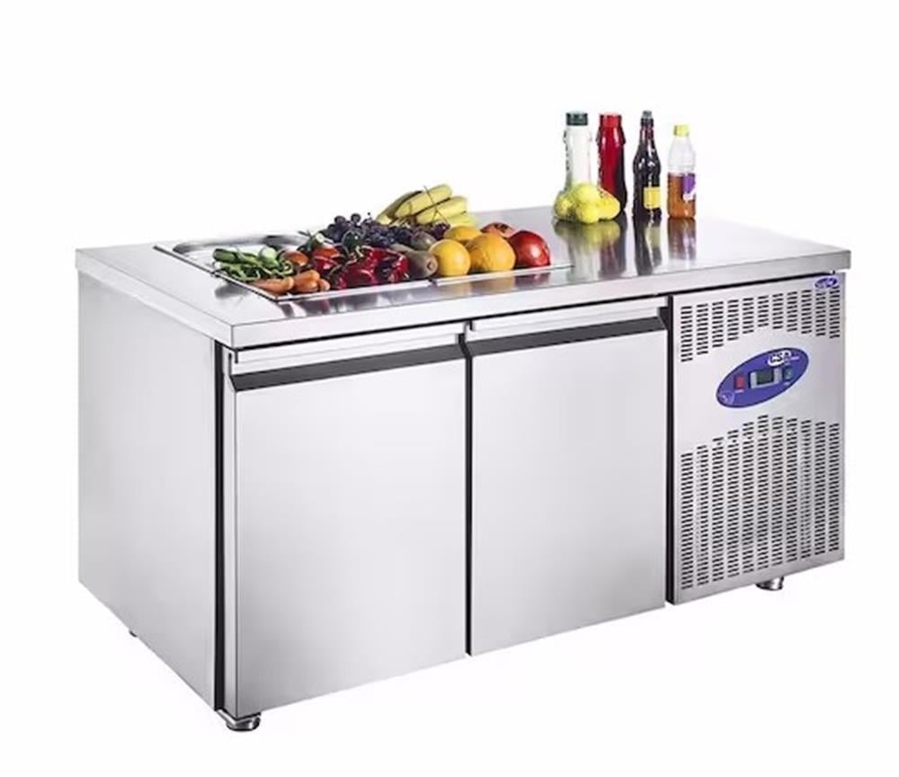 Csa 2 Kapılı Havuzsuz Saladbar, 141*71*85 cm