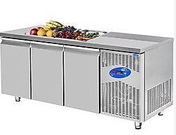 Csa 3 Kapılı Havuzsuz Saladbar, 188*71*85 cm