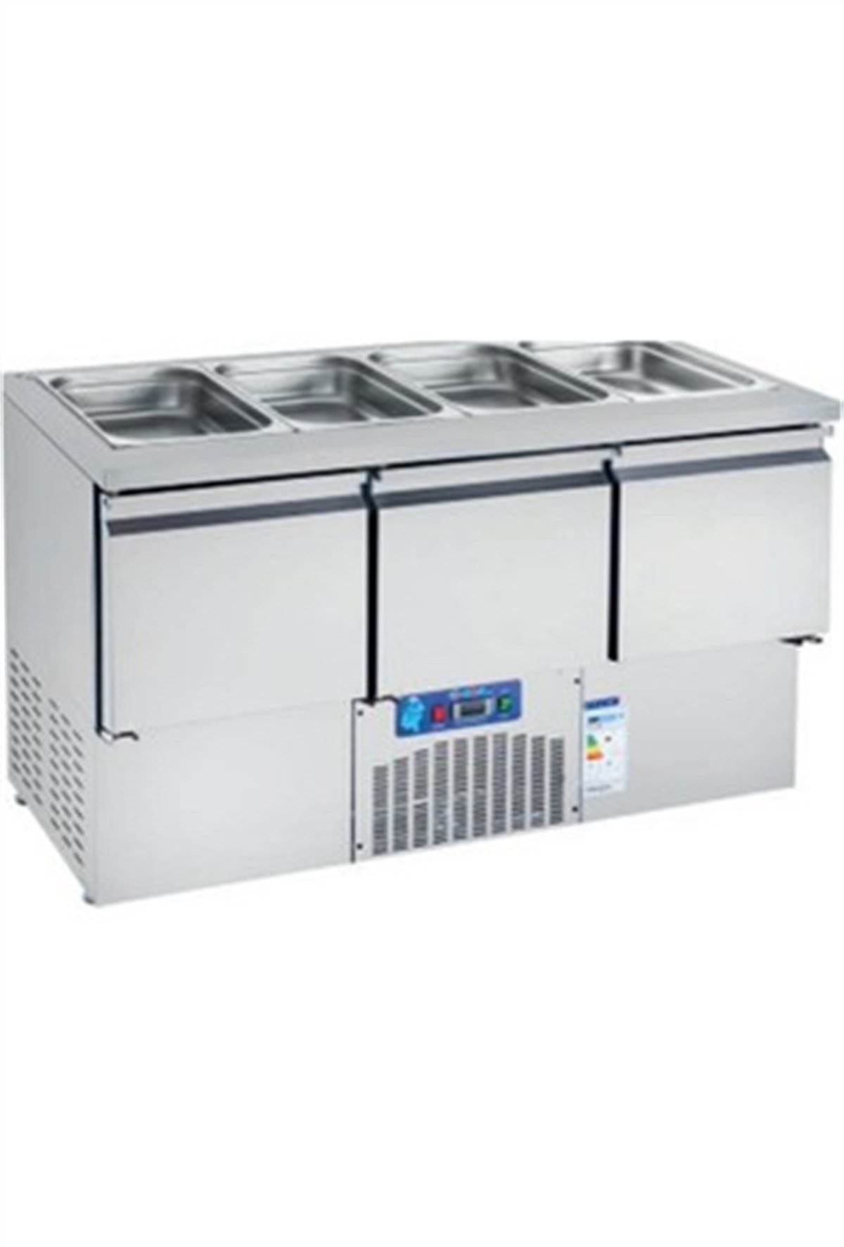 CSA CS-CİH3 700 SH-AK Alttan Motorlu Derin Dondurucu, 632 L, 3 Kapılı