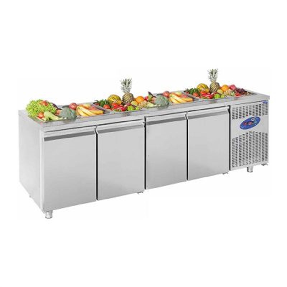 CSA CS-TEZ 4-700-SHS Havuzlu Salad Bar, 4 Kapılı, 632 L