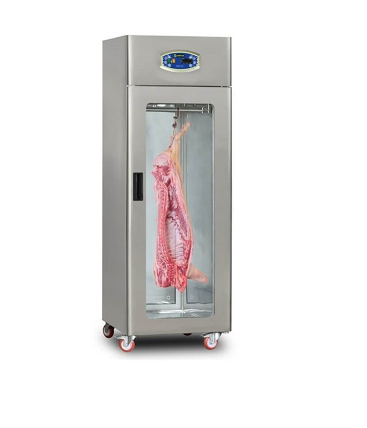 Dampak Et Askılıklı, Tek Cam Kapılı Dik Tip Vitrinsiz Buzdolabı 602 Lt