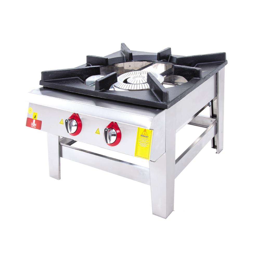 DRN Çift Yanışlı Yer Ocağı, Doğalgazlı/LPG'li, 70×80×55 cm, DRNKS-7072