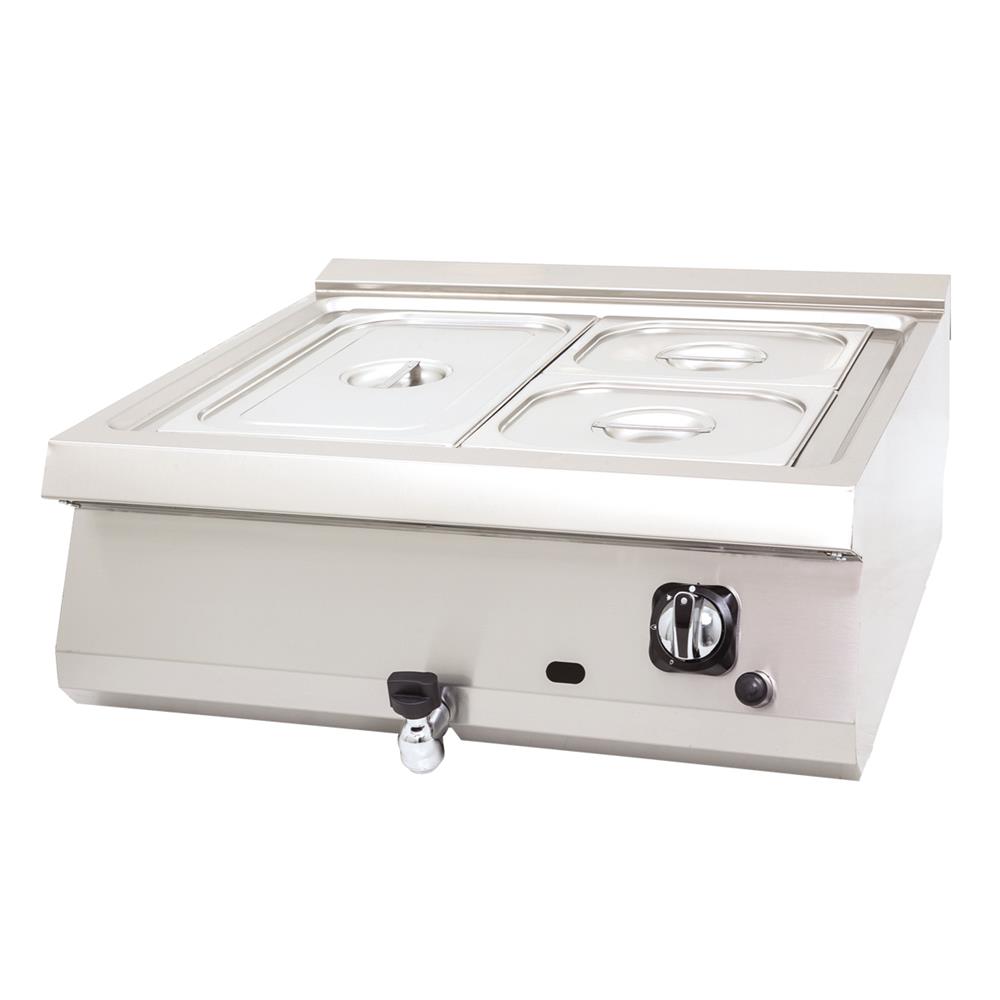 DRN Set Üstü Sos Benmari, Doğalgazlı/Tüplü, 80×73×30 cm