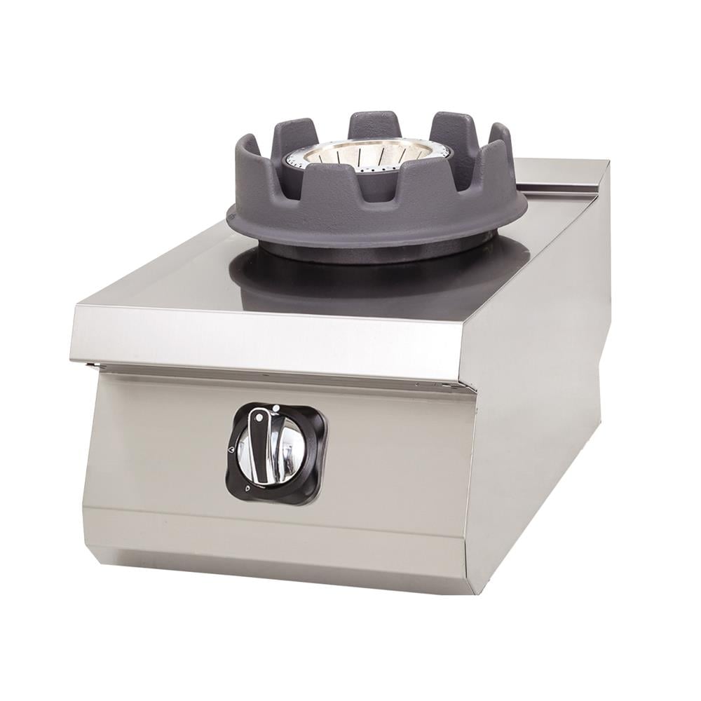 DRN Tekli Wok Ocak, Doğalgazlı/Tüplü, Set Üstü, 40×73×85 cm