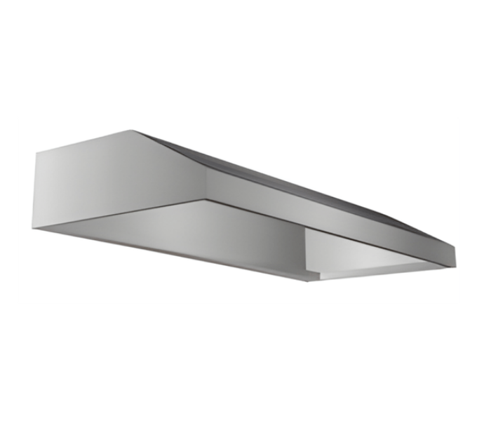 Endüstriyel Filtresiz Davlumbaz 200 x 40 x 120 cm, 430 Çelik