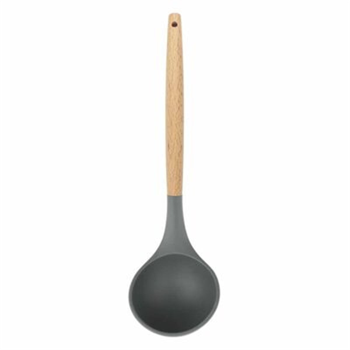 Epinox AHK-11 Silikon Kepçe Ahşap Sap, 31 cm