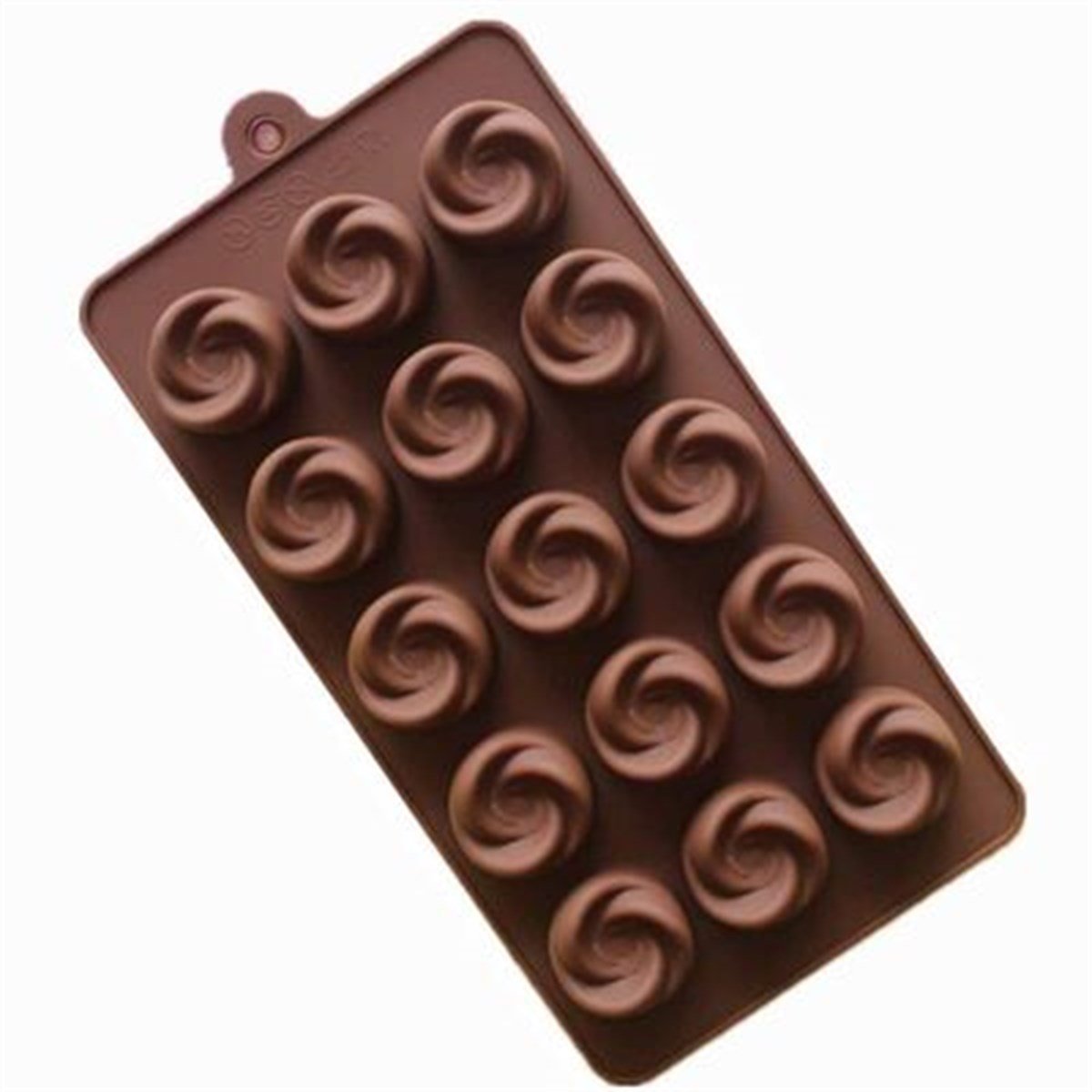 Epinox GL-21 Silikon Çikolata Kalıbı Gül 21*10,5*1,9 cm