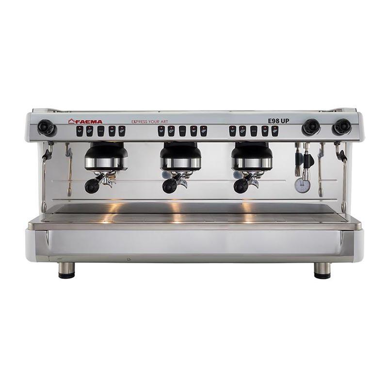 Faema E98 UP A/3 Tam Otomatik Espresso Kahve Makinesi, 3 Gruplu, Beyaz